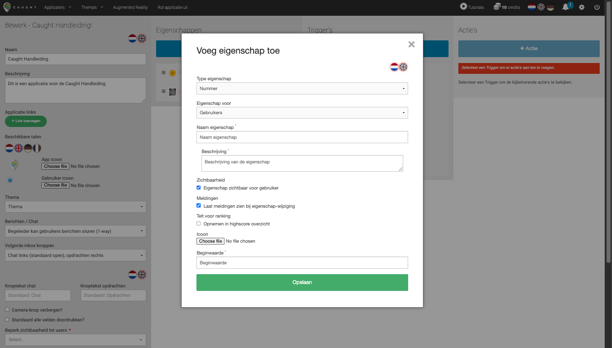 Applicaties; Eigenschappen